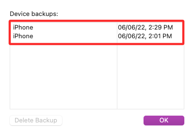 So kopieren Sie Ihre iPhone-Backups auf eine externe Festplatte