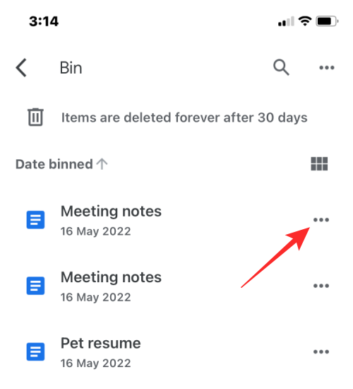 So löschen Sie Dateien von Google Drive auf dem iPhone