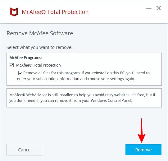 Comment arrêter les pop-ups McAfee sur Windows 11