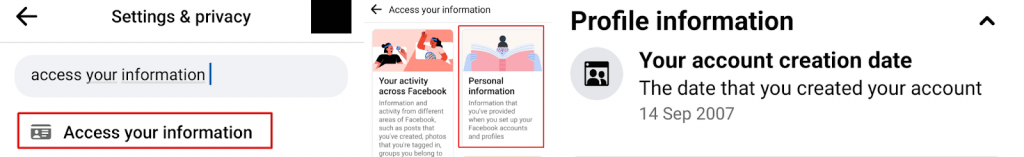 あなた (または他の人) が Facebook に参加した日付を確認する方法