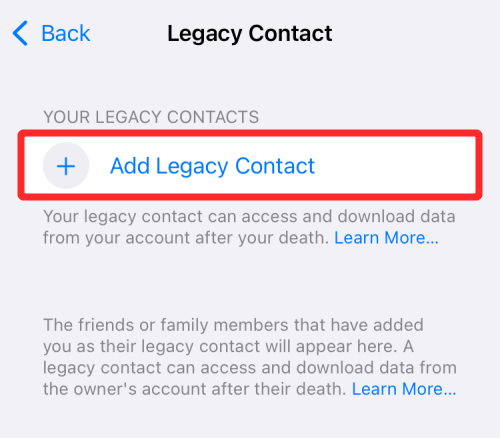 Comment configurer les paramètres de contact hérités de l'iPhone : la fonctionnalité iPhone à activer avant de mourir