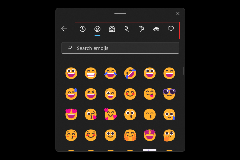 So verwenden Sie Emojis in Windows 11 mithilfe von Tastaturkürzeln