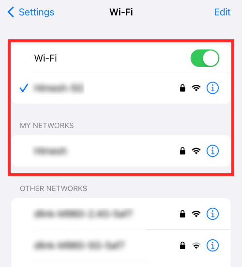 iOS 16のiPhoneでWiFiパスワードを表示および共有する方法