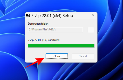 So verwenden Sie 7-Zip unter Windows 11