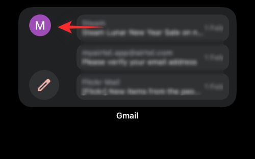 ウィジェットを使用してiPhoneのホーム画面からGmailを確認する方法