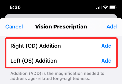 如何在 iOS 16 上的 iPhone 上的健康應用程序上添加您的視力處方