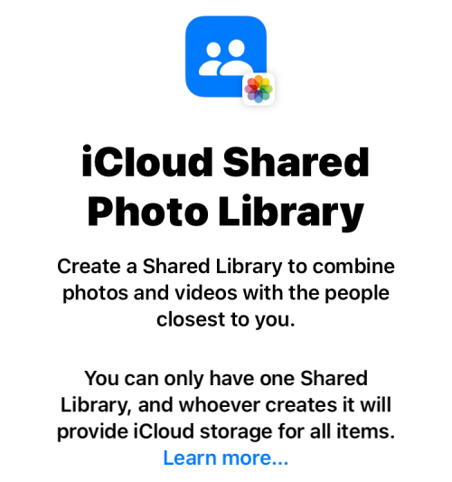 วิธีใช้ไลบรารีรูปภาพที่แชร์ของ iCloud บน iPhone