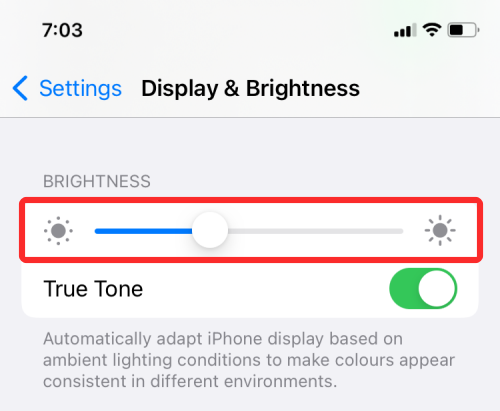 iPhone에서 밝기를 변경하는 방법