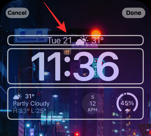iOS 16のiPhoneでウィジェットを管理する方法