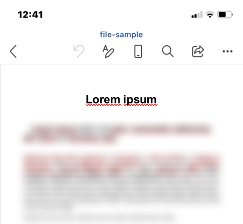 So bearbeiten Sie ein Word-Dokument auf dem iPhone [AIO]