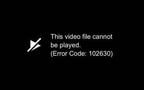 So beheben Sie „Diese Videodatei kann nicht abgespielt werden (Fehlercode: 102630)“
