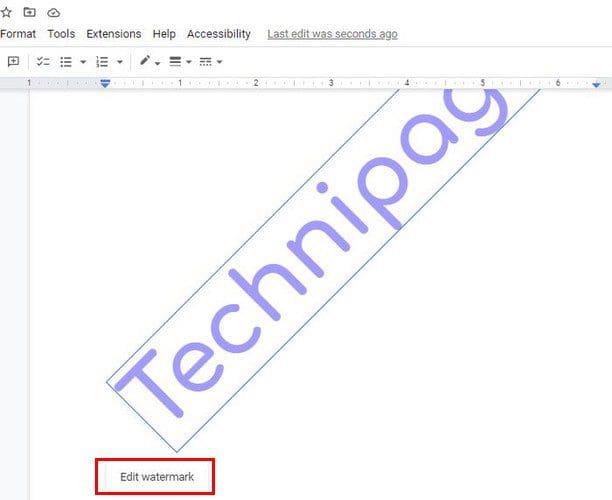 Cum să adăugați un filigran text în Google Docs