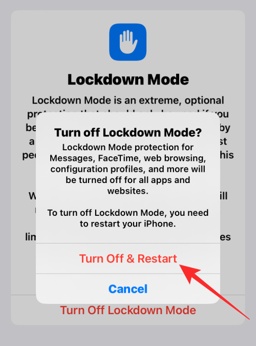 iOS 16でロックダウンモードを有効にする方法