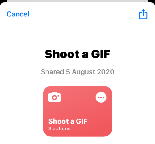 Comment créer instantanément un GIF à partir de l'appareil photo de votre iPhone