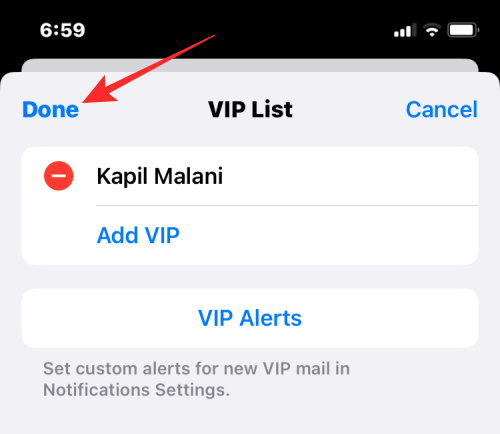 Comment supprimer des personnes de la liste VIP sur Apple Mail