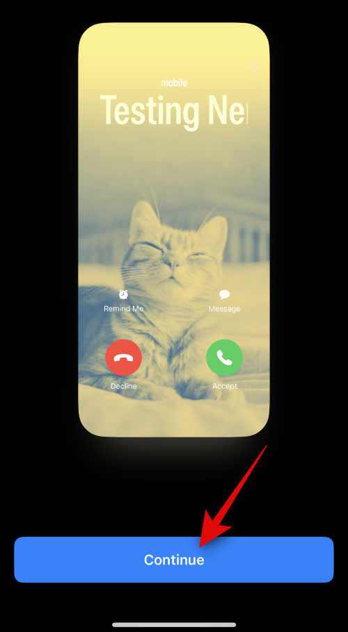 iOS 17を搭載したiPhoneで誰かへの連絡先ポスターを作成する方法