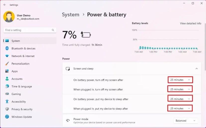 Windows 11でスリープ設定を変更する方法