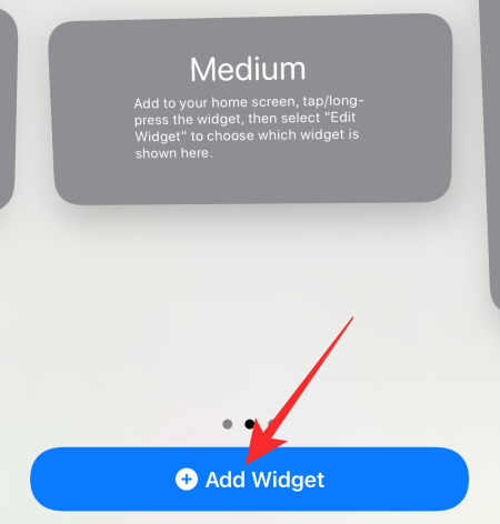 WidgetSmithをホーム画面に追加する方法