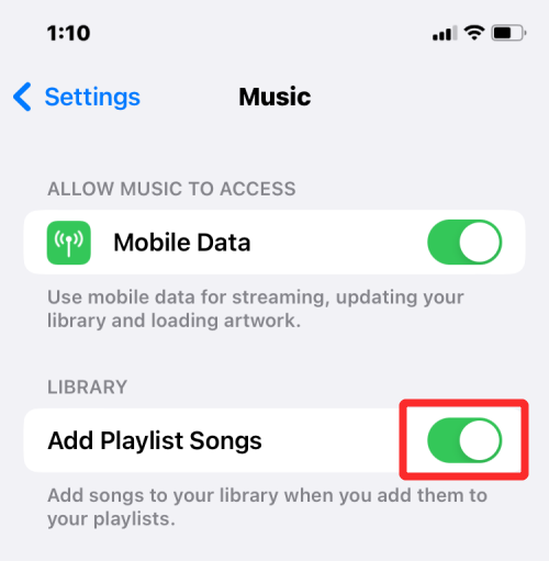 วิธีค้นหาเพลงรักบน Apple Music บน iPhone