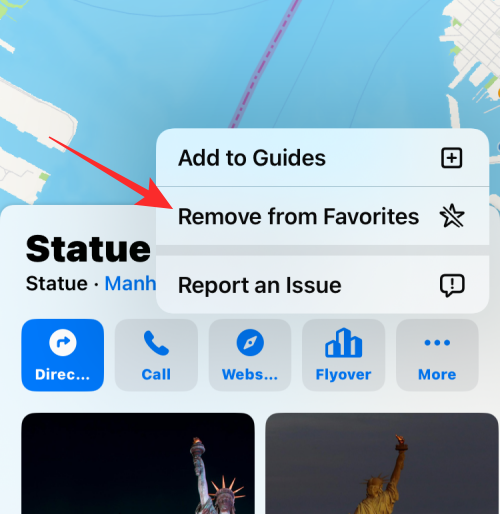 Comment supprimer les favoris sur Apple Maps