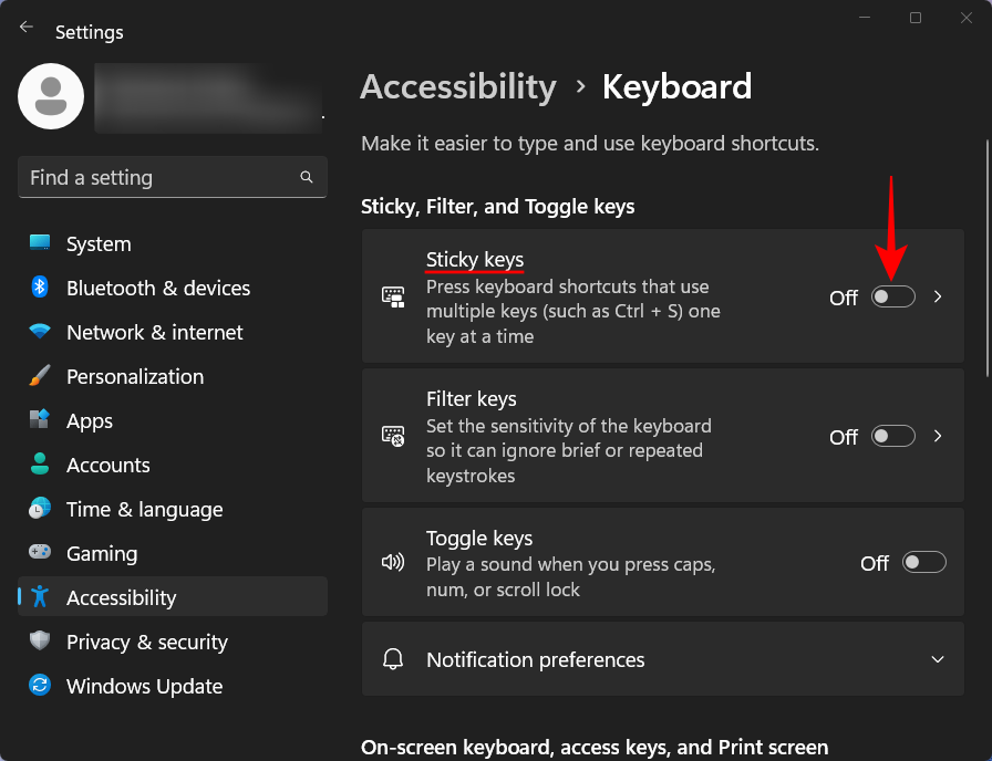 So deaktivieren Sie Sticky Keys dauerhaft unter Windows 11 [2023]