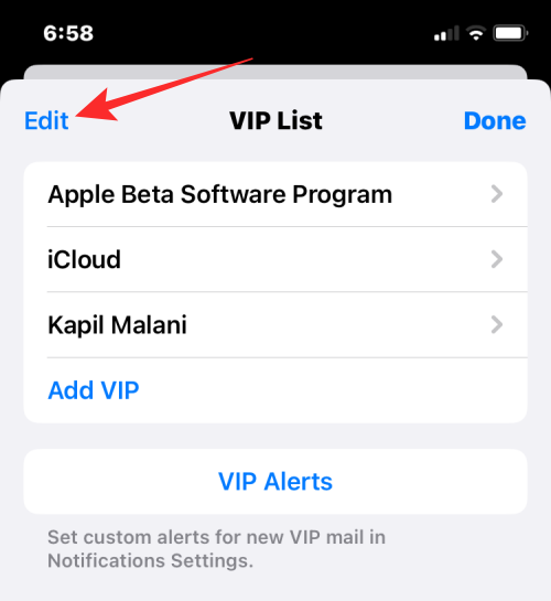 Comment supprimer des personnes de la liste VIP sur Apple Mail
