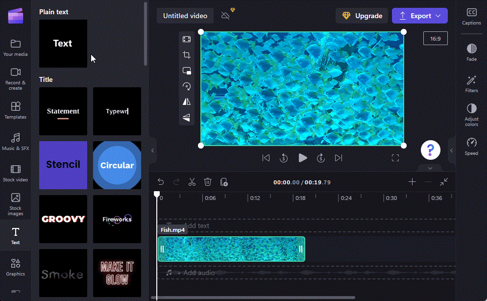 Clipchamp にテキストを追加する: ステップバイステップ ガイド