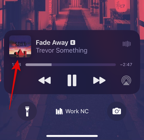Comment obtenir un écran de verrouillage de musique en plein écran sur iOS 16
