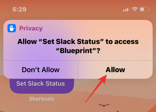 Apple ショートカットを使用して Slack ステータスを設定する方法