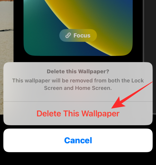 iOS 16のiPhoneのロ��ク画面からウィジェットを削除する方法
