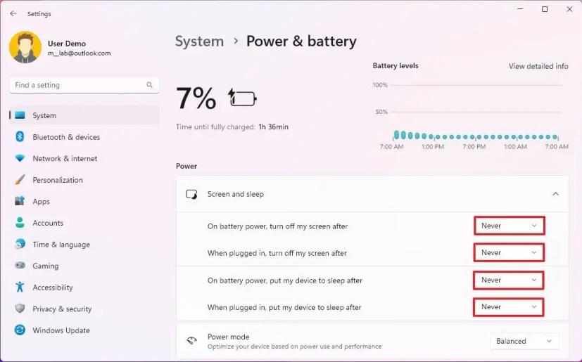 Windows 11でスリープ設定を変更する方法