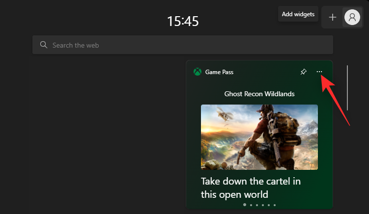 Windows 11 で Game Pass ウィジェットを有効にして使用する方法