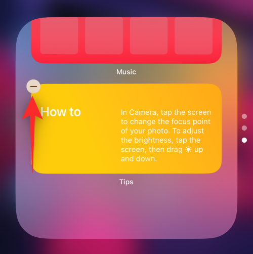iOS 16のiPhoneでウィジェットを管理する方法