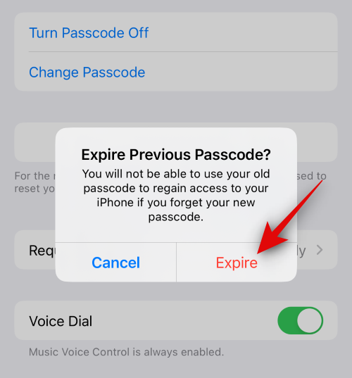 iPhone の「以前のパスコードを期限切れにする」とは何ですか?またその使用方法は何ですか?