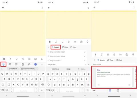 如何在 Android 或 iPhone 上的 SwiftKey 上使用 Bing Chat AI