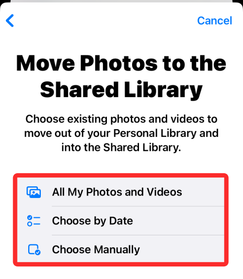 วิธีใช้ไลบรารีรูปภาพที่แชร์ของ iCloud บน iPhone