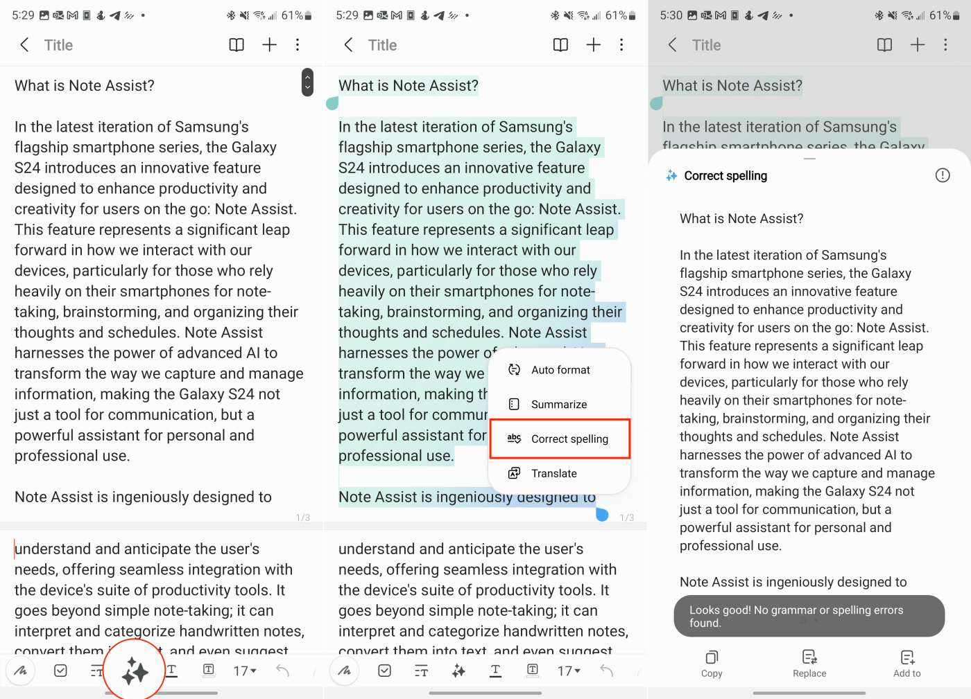 How to Use Note Assist on Galaxy S24