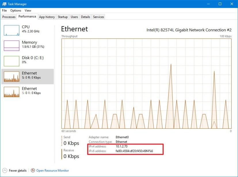 Windows 10 で IP アドレスを確認する方法