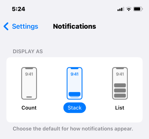 Où sont les notifications sur iOS 16 ?