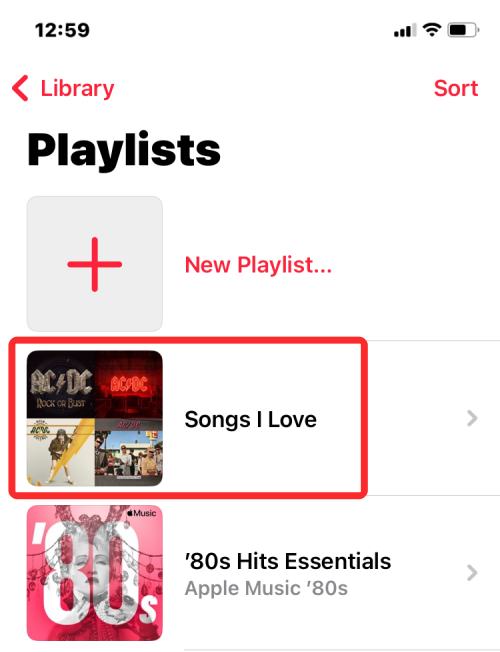 วิธีค้นหาเพลงรักบน Apple Music บน iPhone