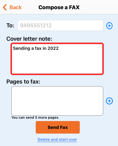 Comment envoyer un fax depuis un iPhone