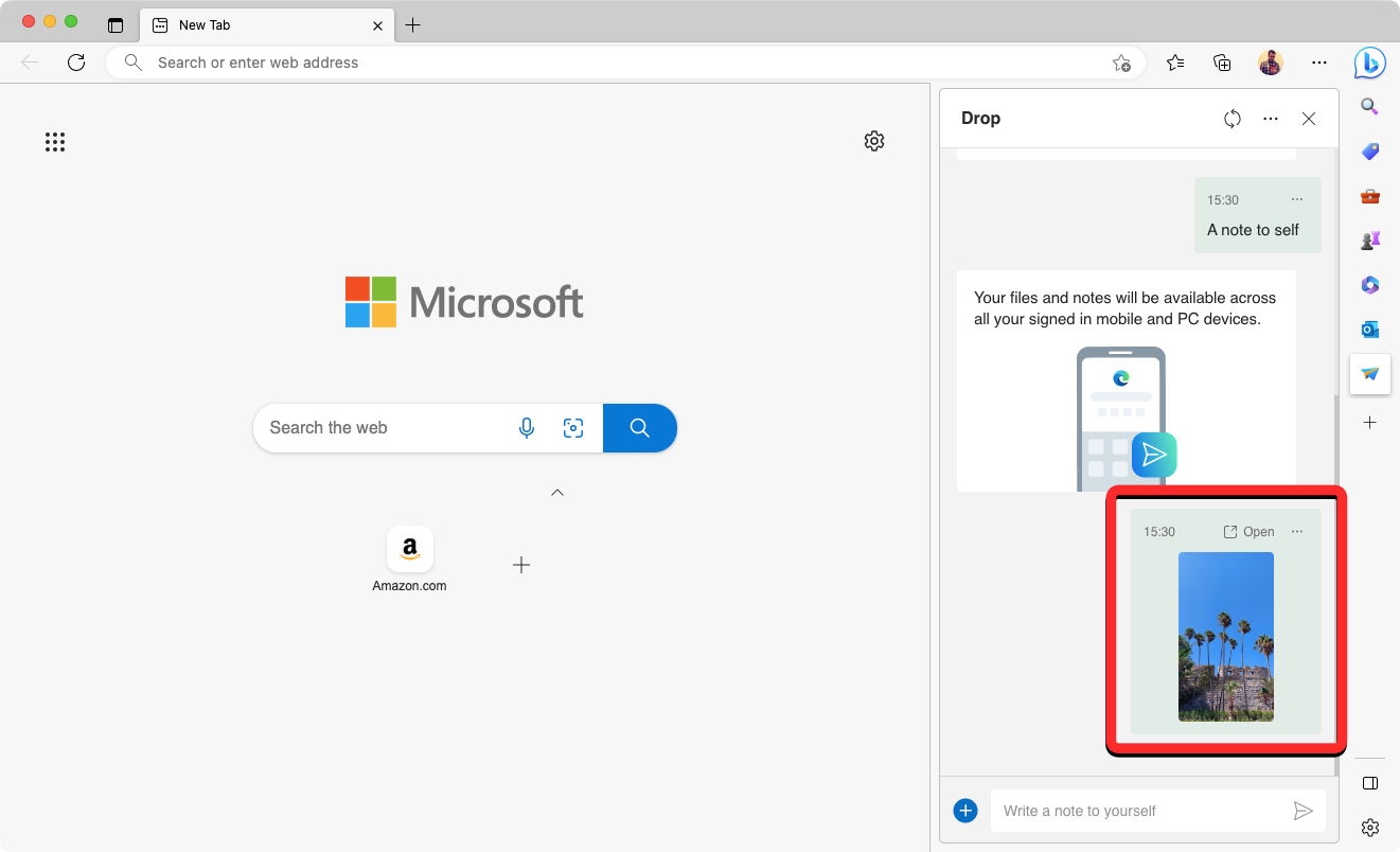 Microsoft Edge Drop を使用してファイルを転送する方法 [2023]