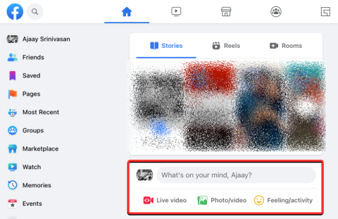 Facebook アプリで下書きを見つける方法