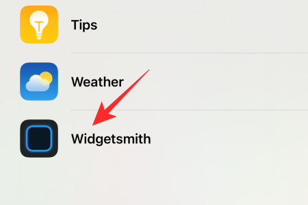 WidgetSmithをホーム画面に追加する方法