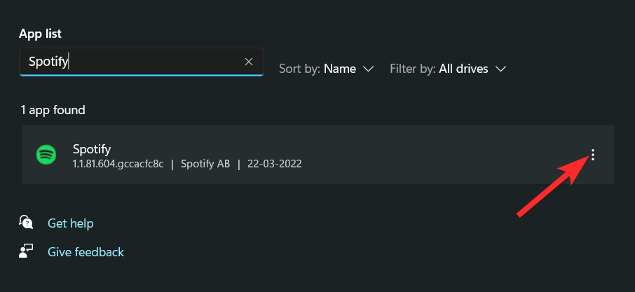 So deinstallieren Sie Spotify unter Windows 11