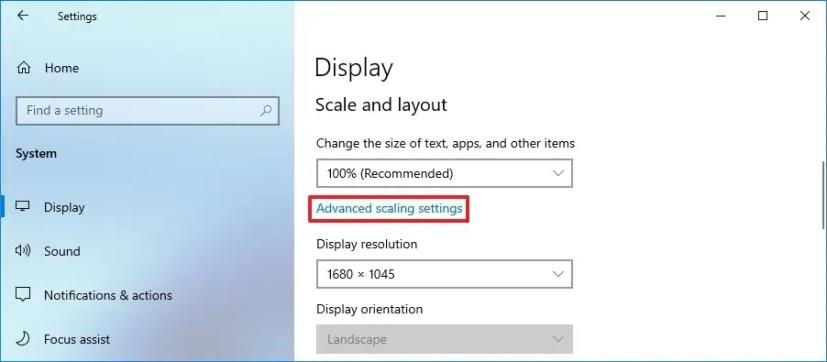 Windows 10에서 디스플레이 크기 조정 문제를 해결하는 방법