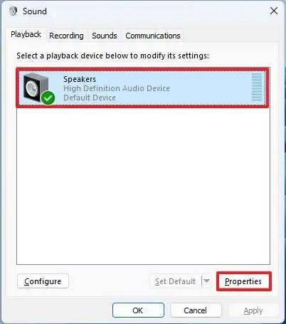 So setzen Sie die Audioeinstellungen unter Windows 11 auf die Standardeinstellungen zurück