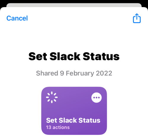 So legen Sie Ihren Slack-Status mithilfe von Apple-Verknüpfungen fest