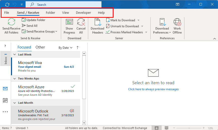 Outlook 365 The Home Menu is Missing: 6 Best Fixes