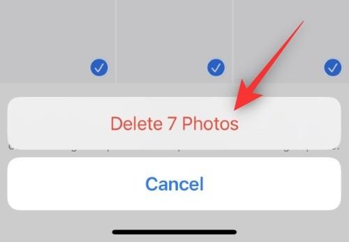iOS 16のiPhoneで重複した写真を削除する方法